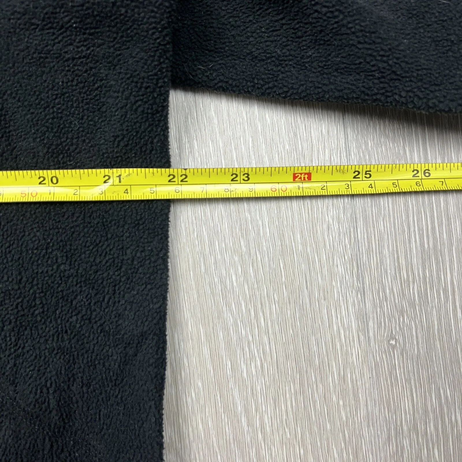 Macpac Mens Polartec Fleece 1/4 Zip Black Jumper Size Medium