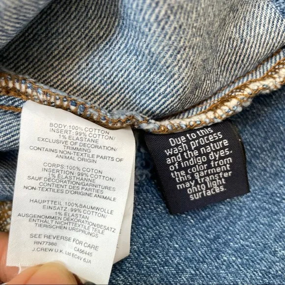 Madewell Rigid Denim A-Line Pieced Mini Skirt
