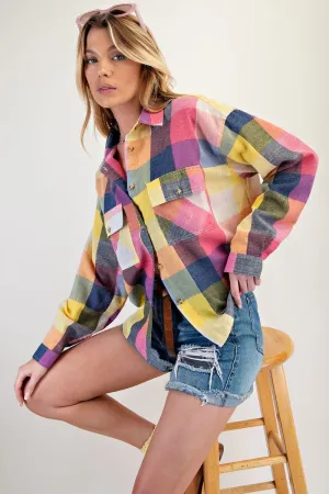 Madras Breeze Linen Shirt