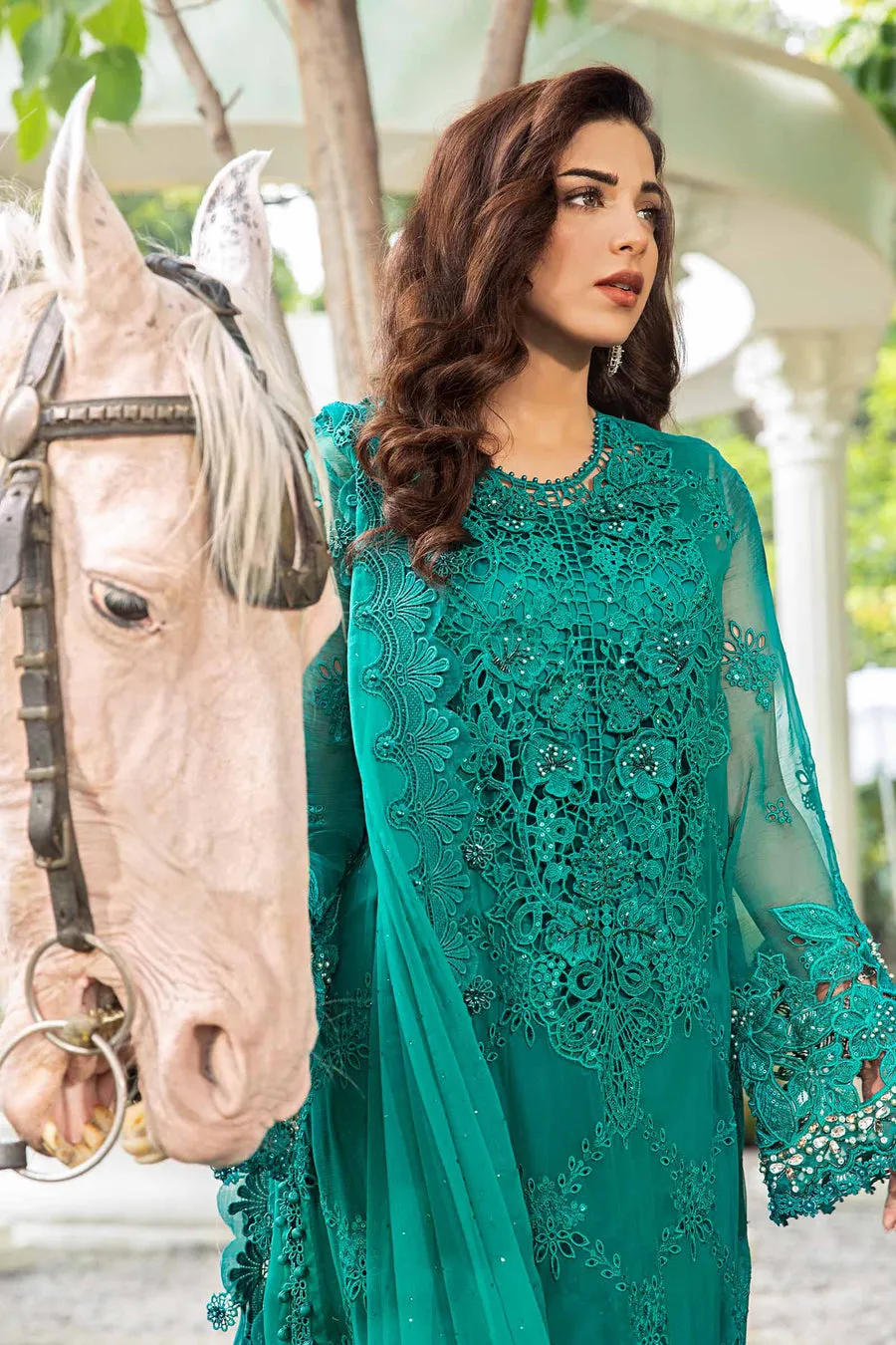 Maria B Mbroidered Chiffon | MPC-24-105