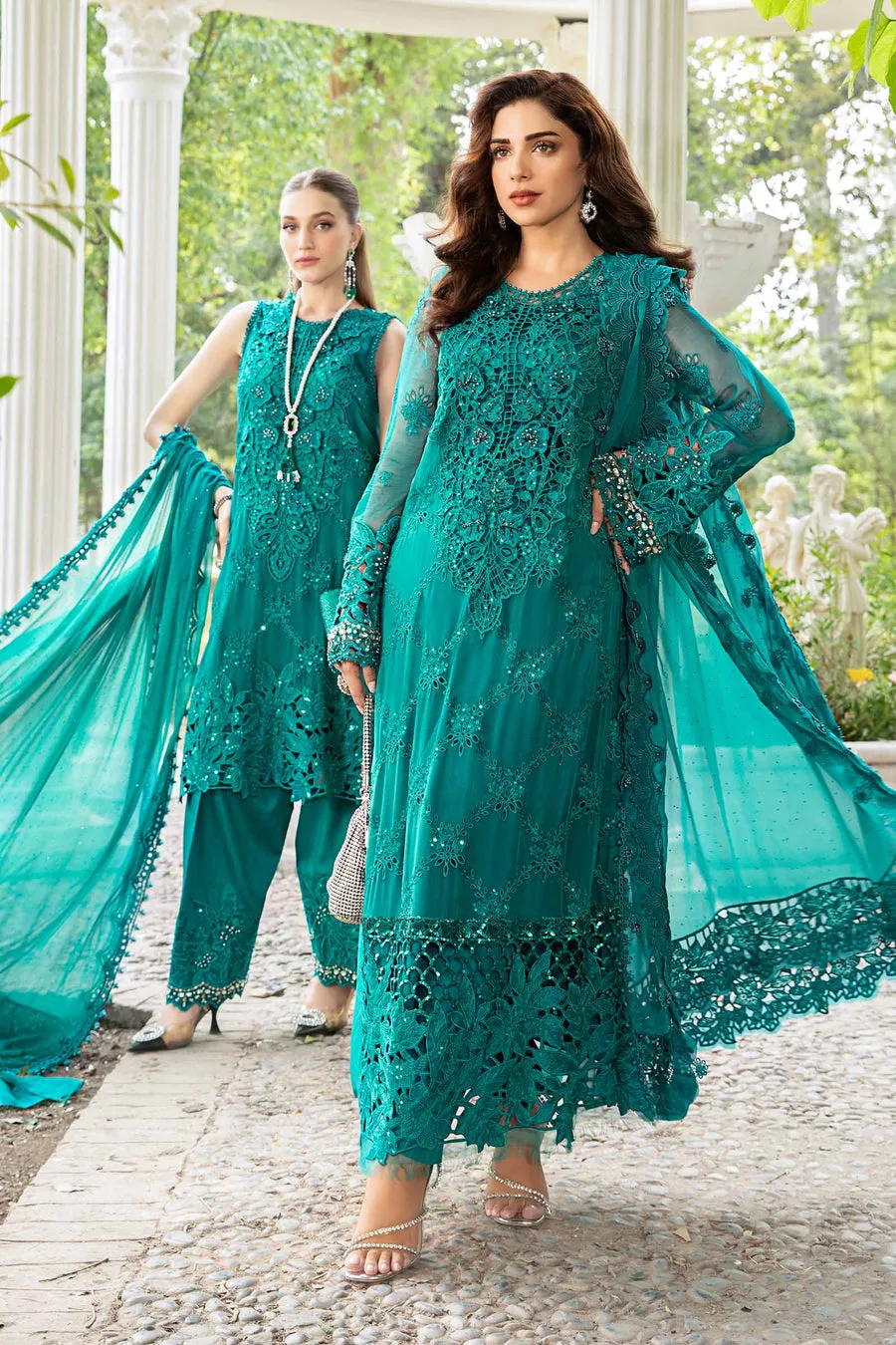 Maria B Mbroidered Chiffon | MPC-24-105