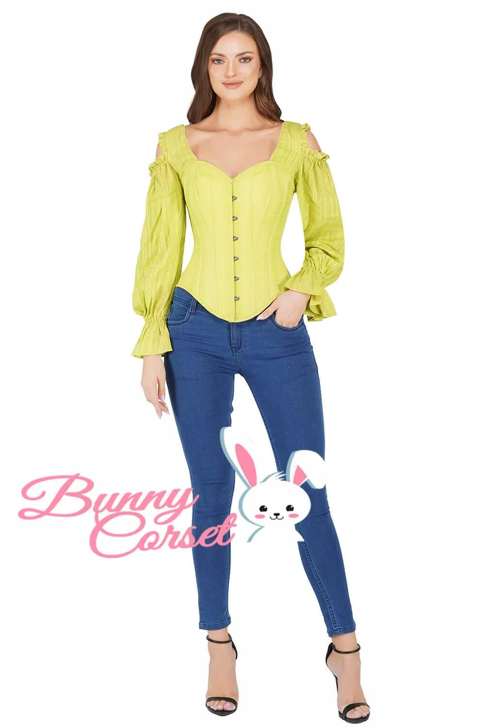 Mariana Bespoke Overbust Cotton Corset