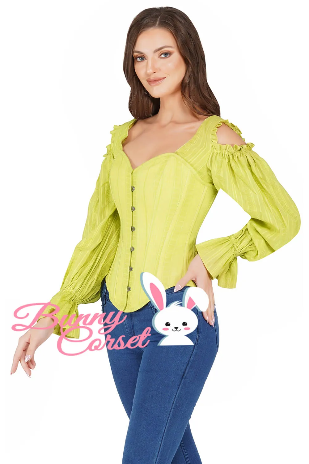 Mariana Cold Shoulder Cotton Corset