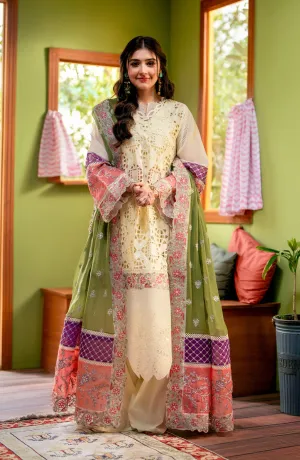 MARYUM & MARIA | Premium Lawn'24 | Dina MS24-570