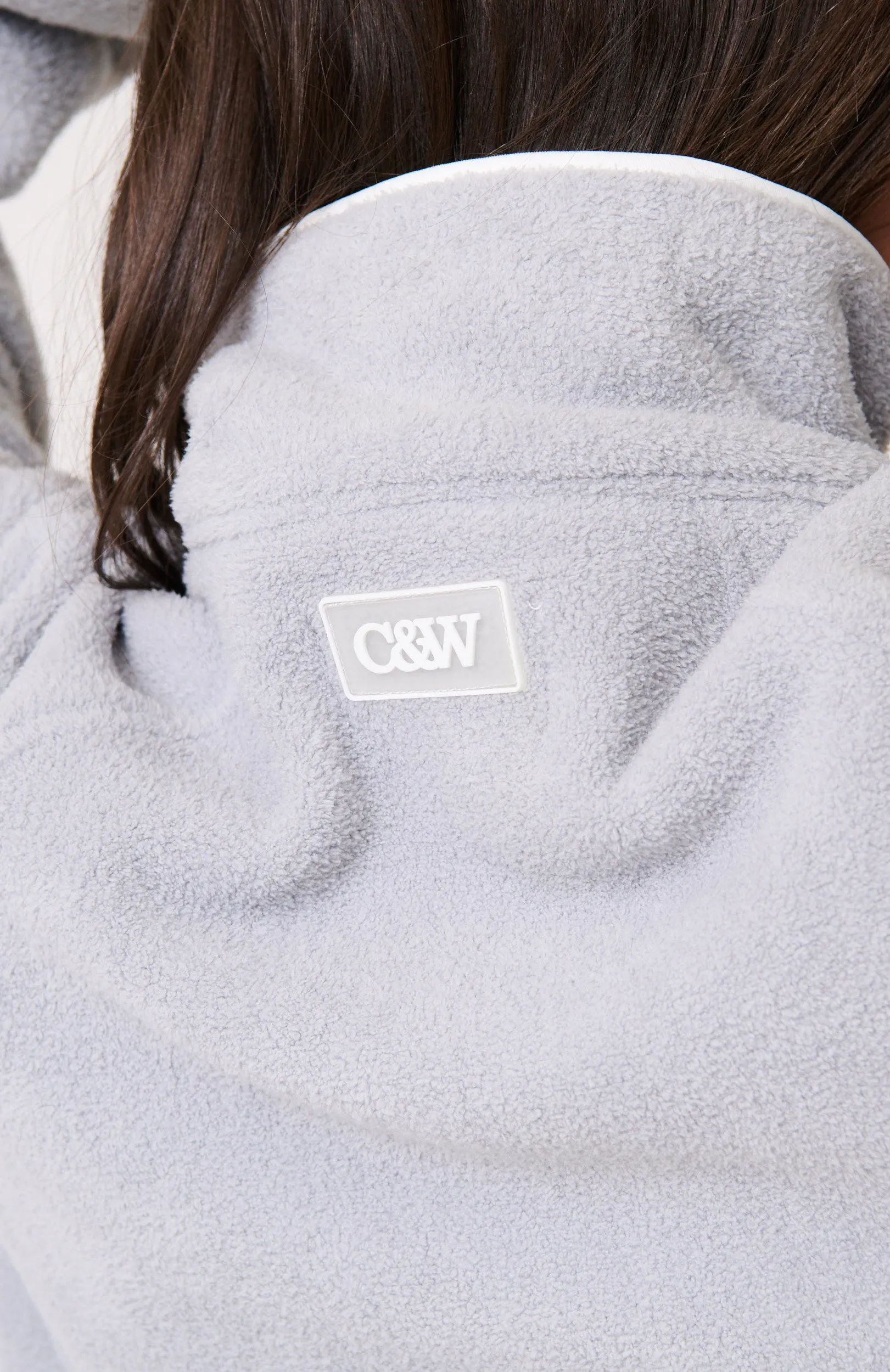 MATTIE PULLOVER || GREY/WHITE