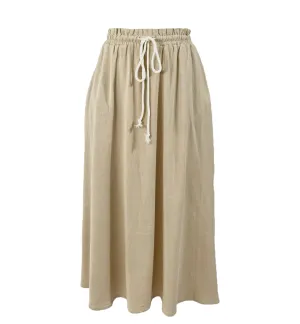 Maxi Skirt with tie at waist