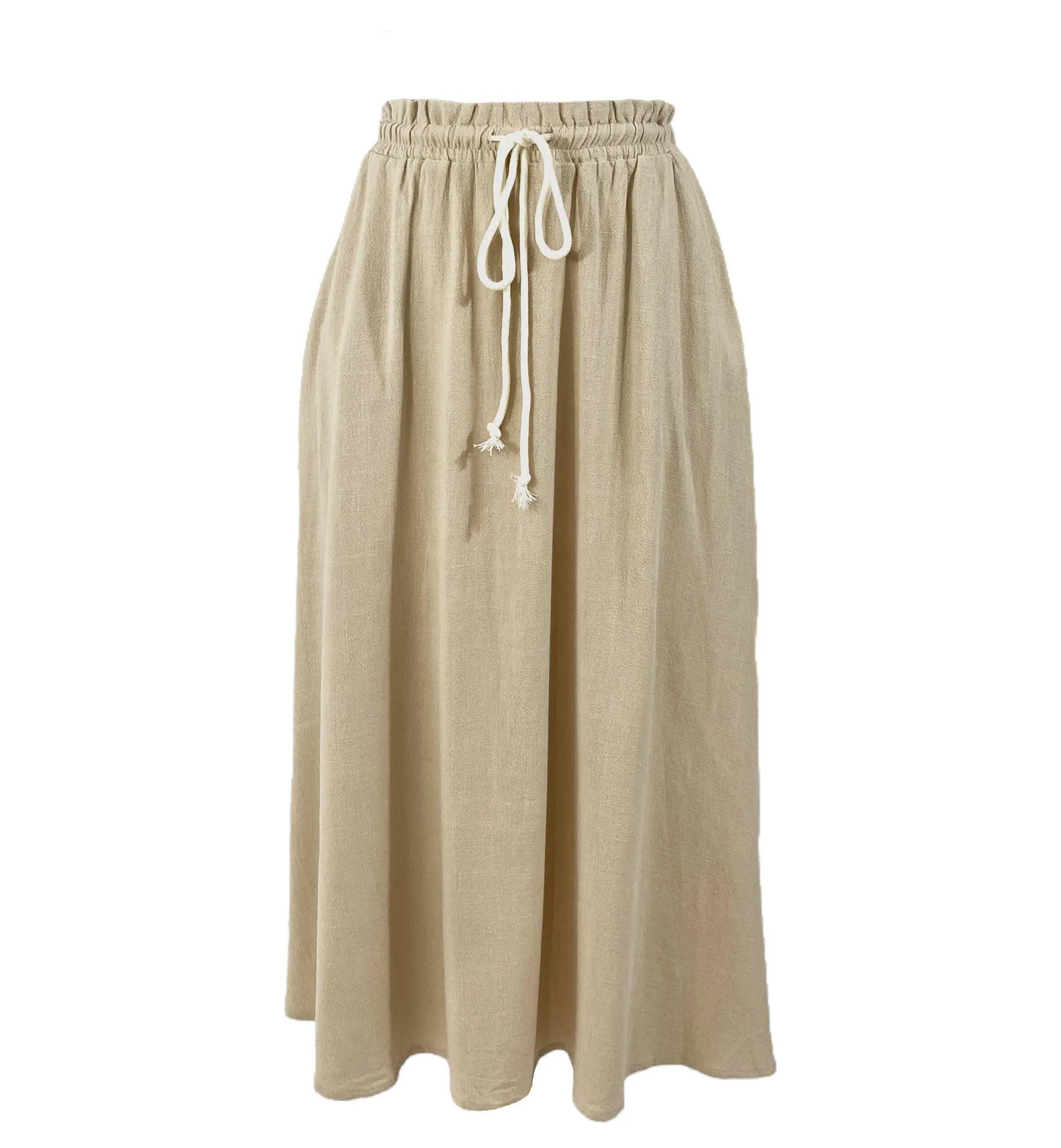 Maxi Skirt with tie at waist