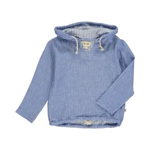 Me & Henry - ST.IVES Gauze hooded top