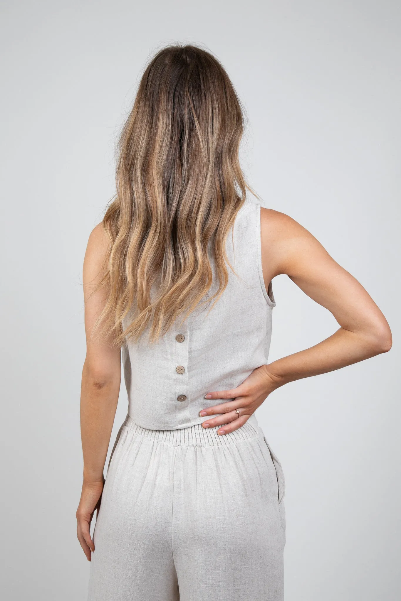 MEMPHIS TOP - BEIGE