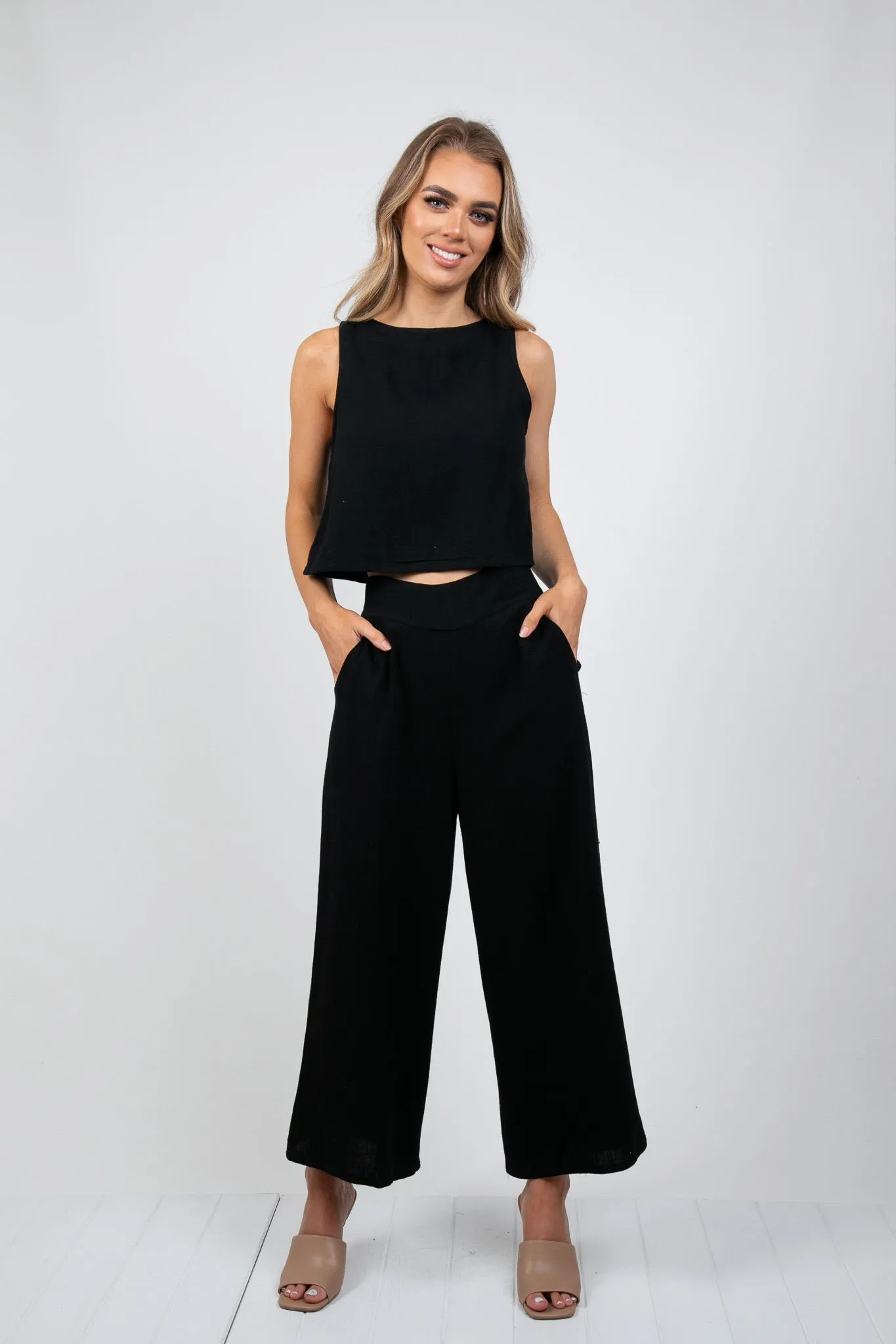 MEMPHIS TOP - BLACK
