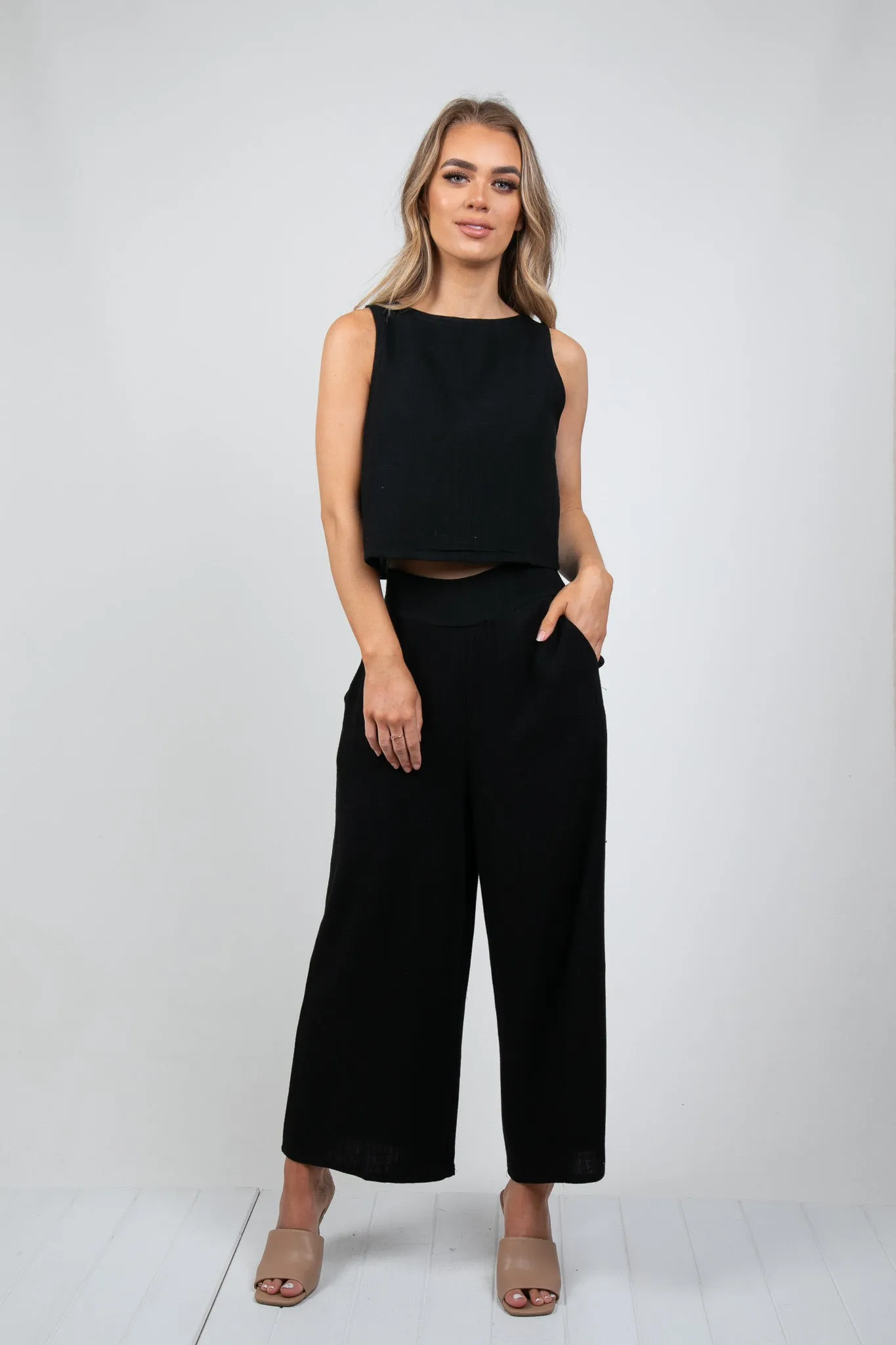MEMPHIS TOP - BLACK