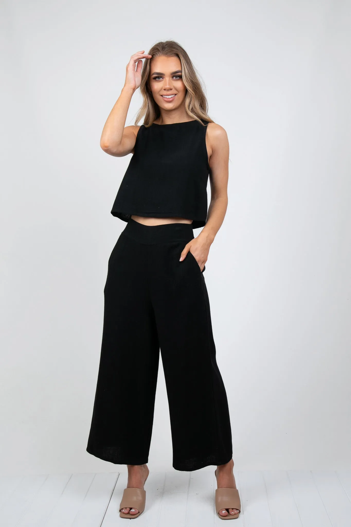 MEMPHIS TOP - BLACK