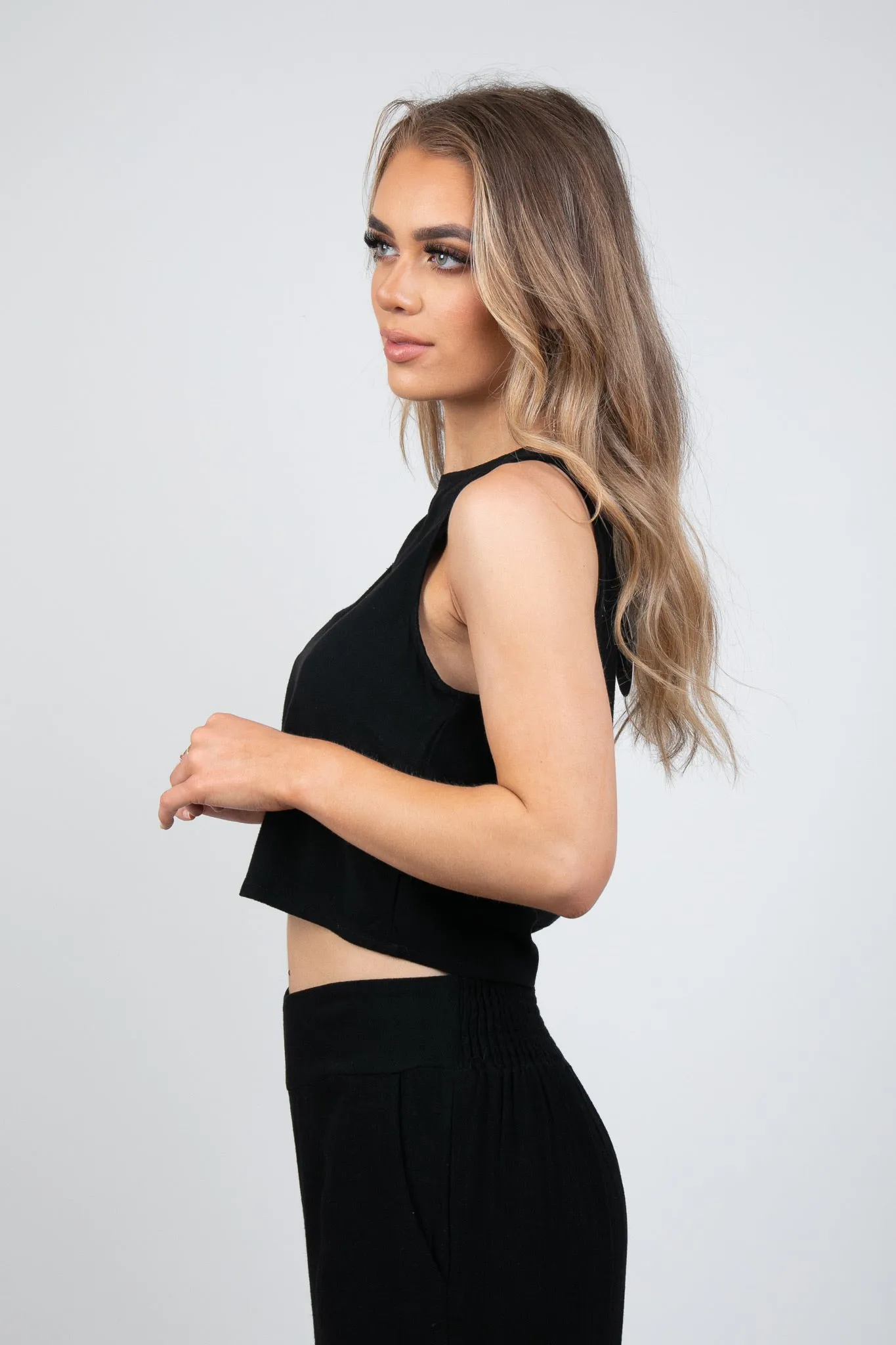 MEMPHIS TOP - BLACK
