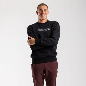 Men's Crew Neck Sweater (Black)