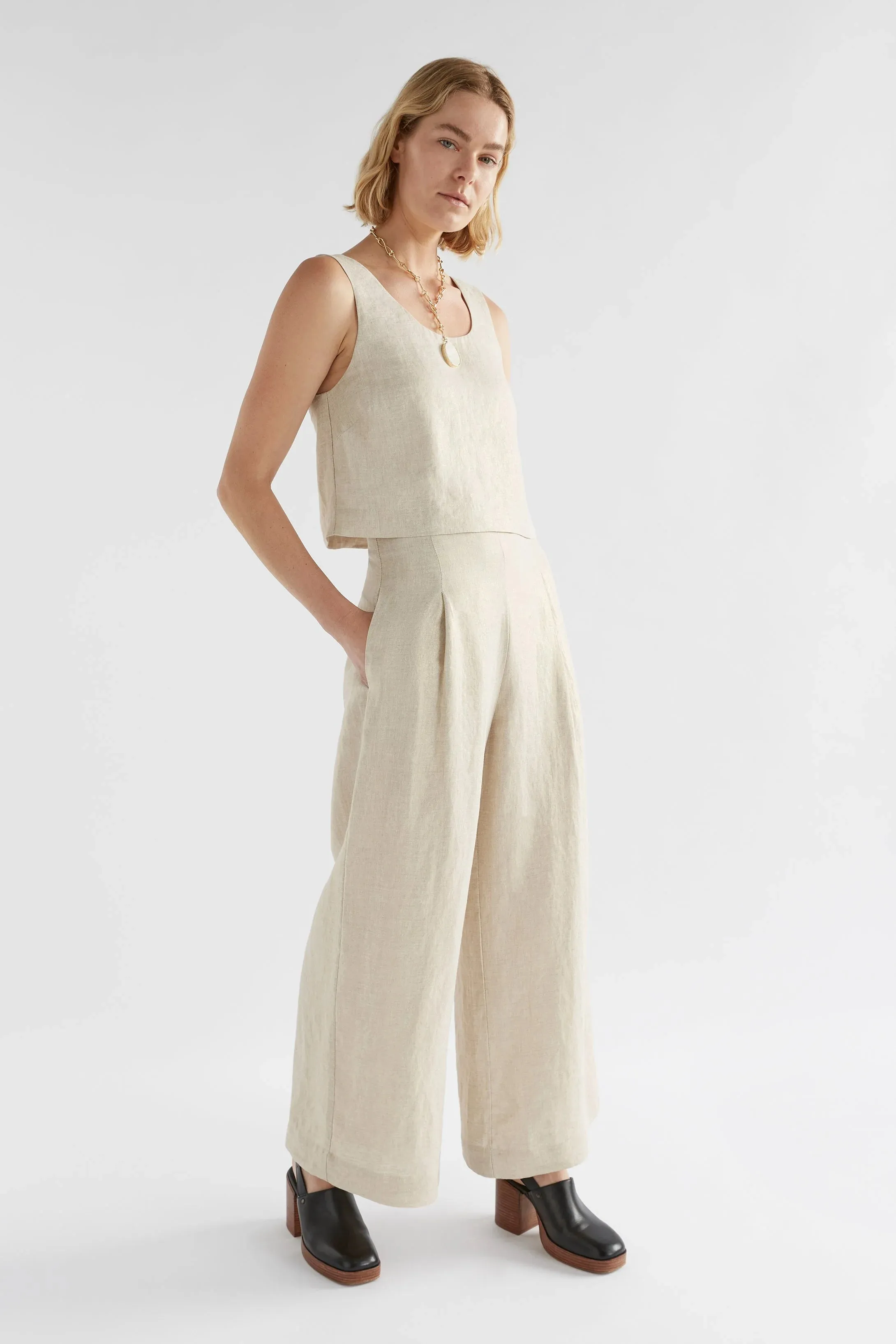 Metalen Tank | Elk The Label | Gold Linen