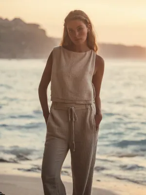 Mia Pants - Oatmeal