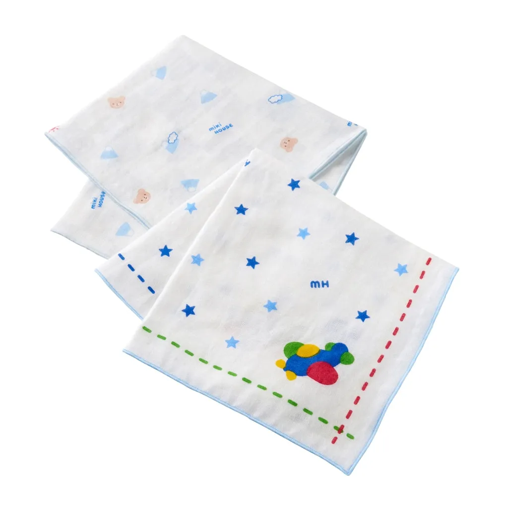 MIKIHOUSE FIRST HANDKERCHIEF SET