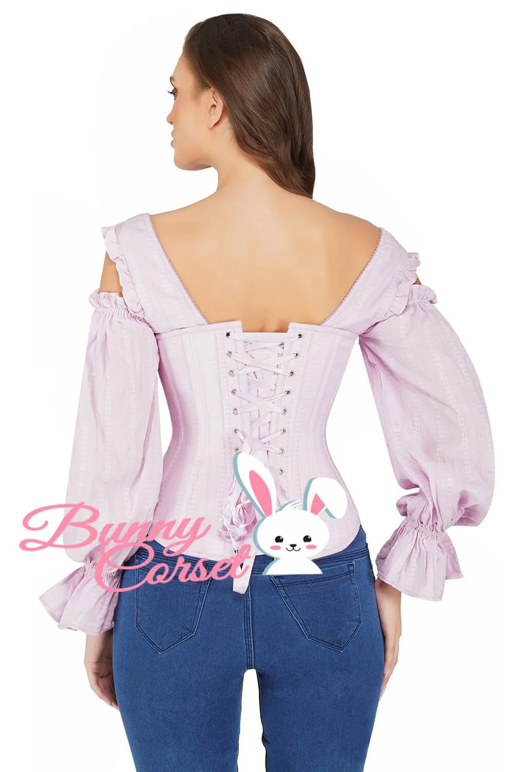 Miriam Bespoke Overbust Cotton Corset