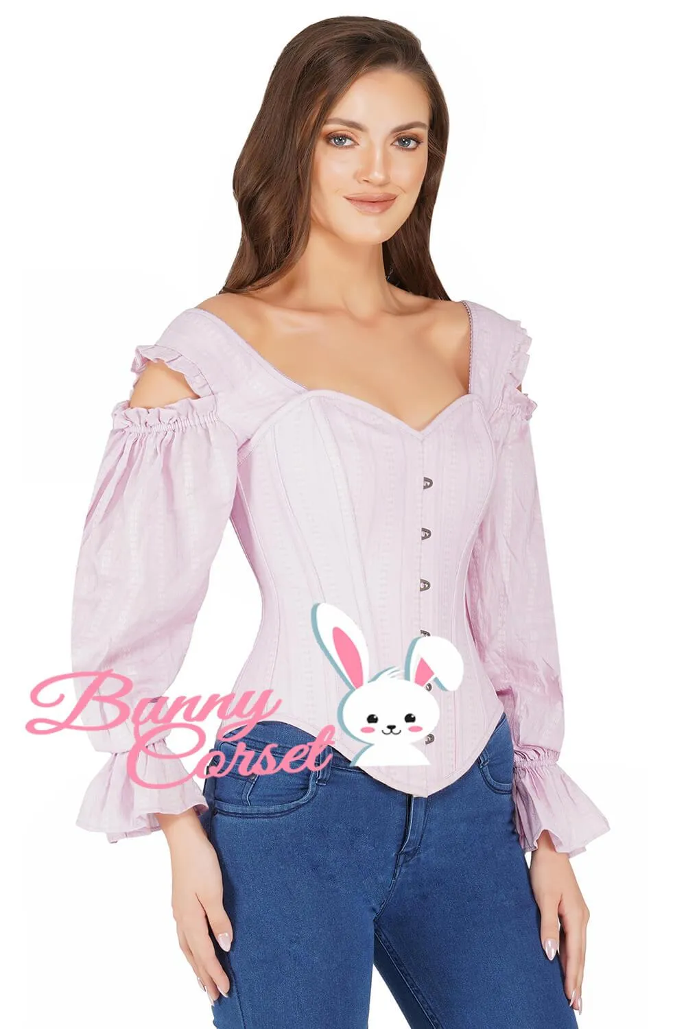 Miriam Bespoke Overbust Cotton Corset