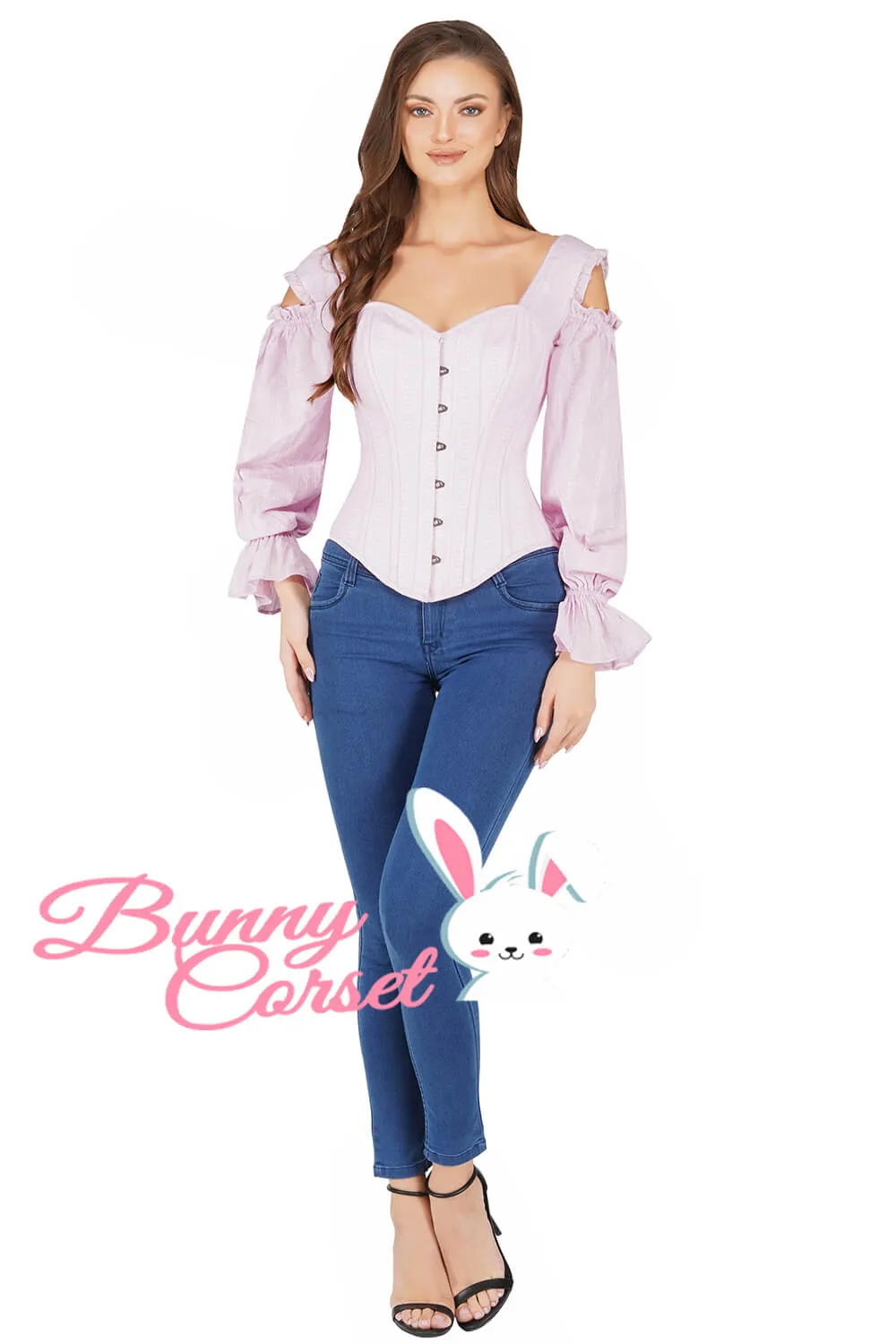Miriam Cold Shoulder Overbust Corset