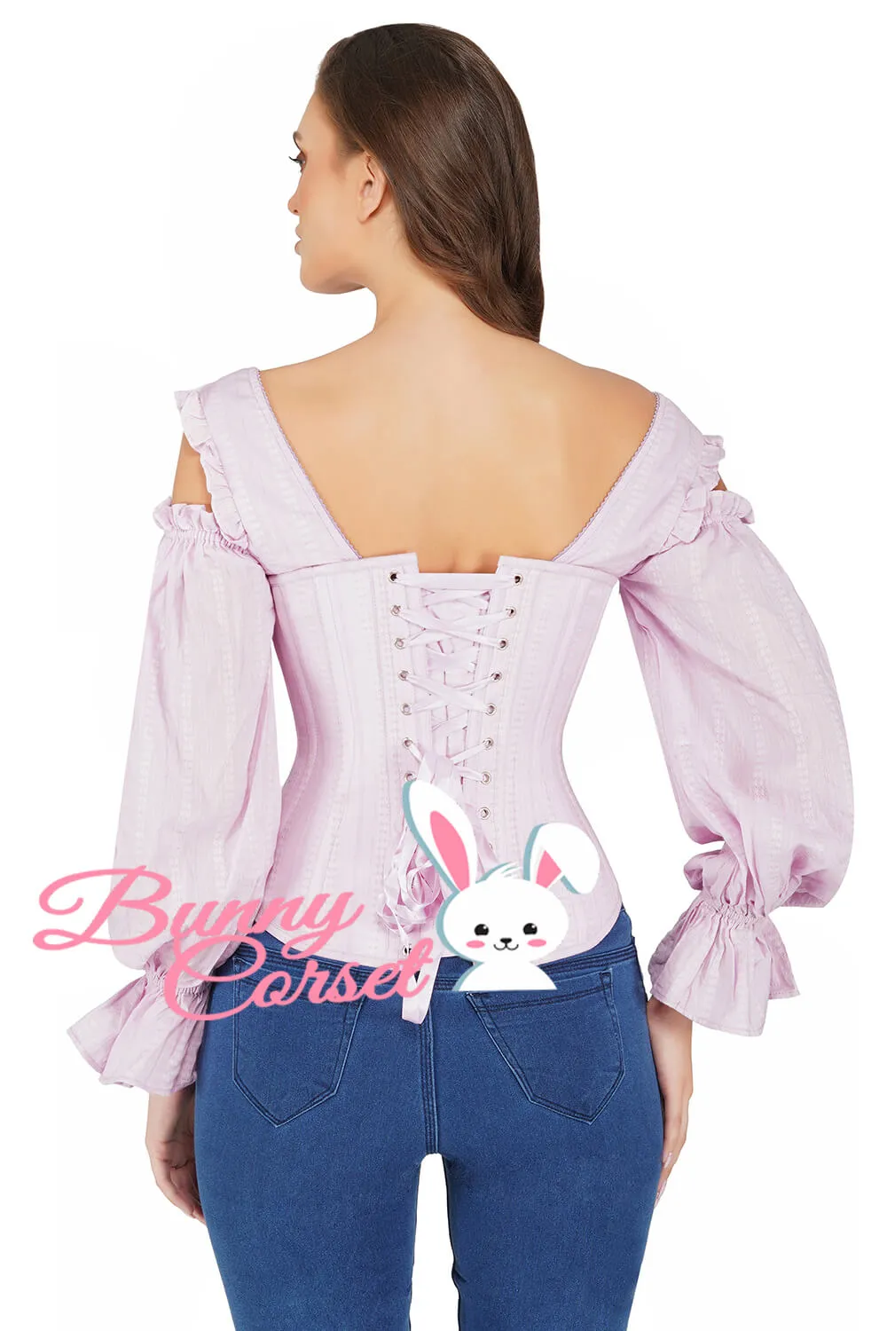 Miriam Cold Shoulder Overbust Corset