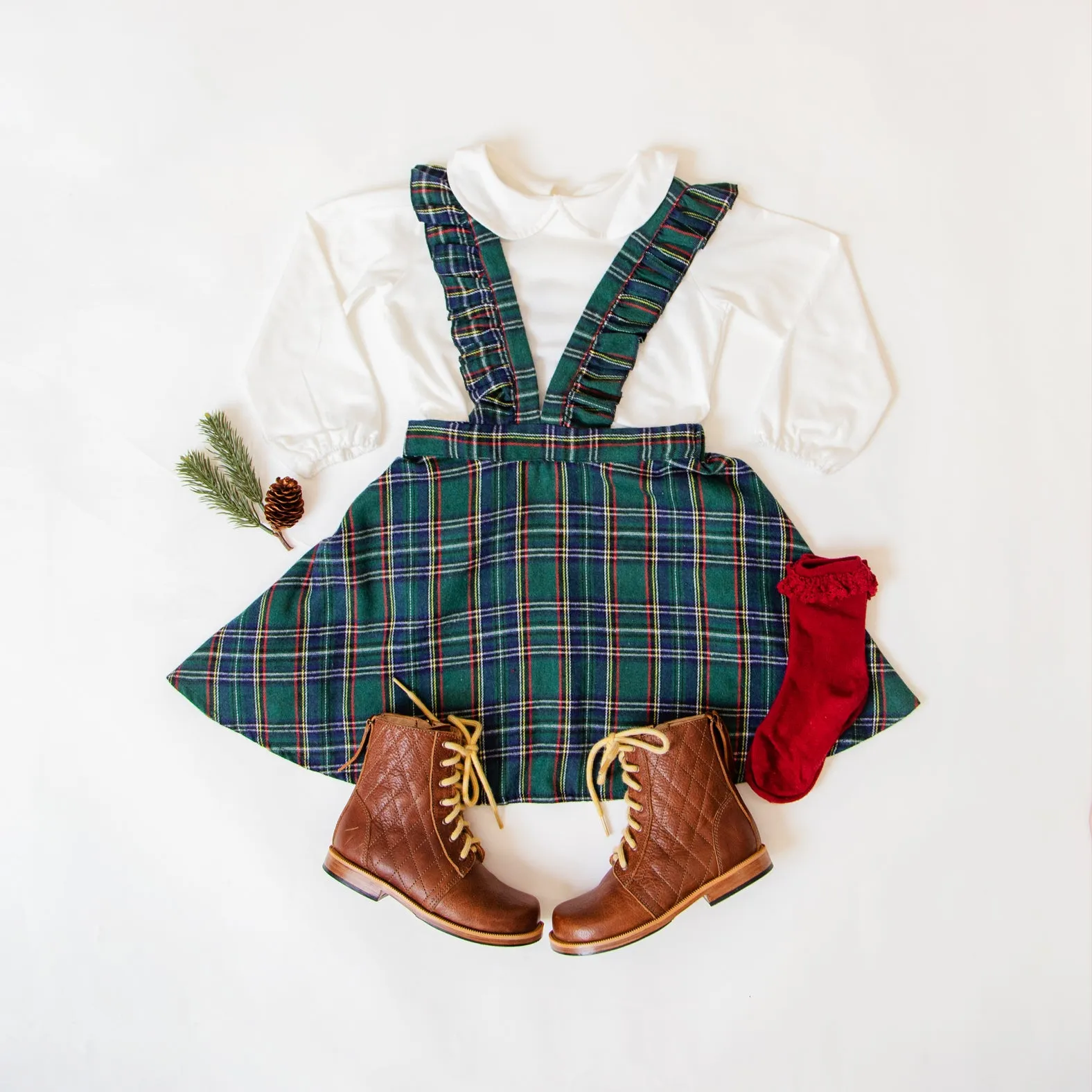 MKF100 - Hollie Suspender Skirt