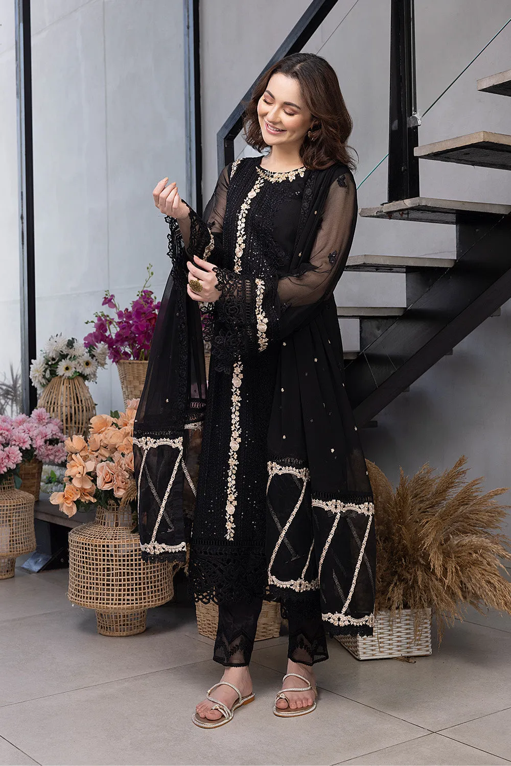 Moon Spark |  Azure Ensembles Chiffon 3PCS 2023