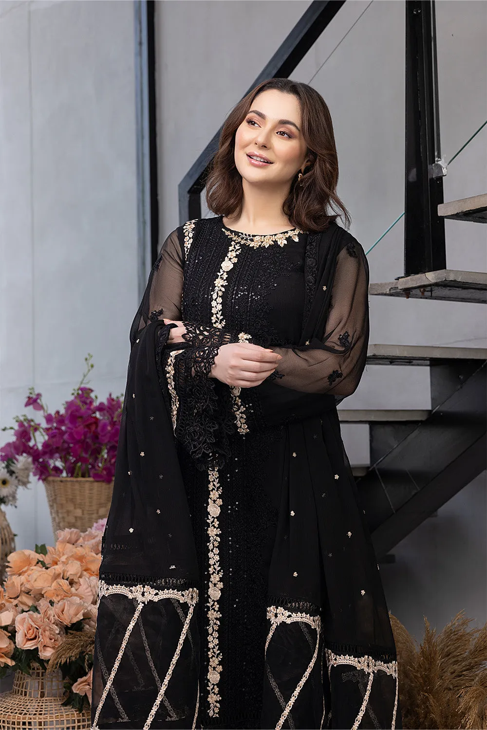 Moon Spark |  Azure Ensembles Chiffon 3PCS 2023