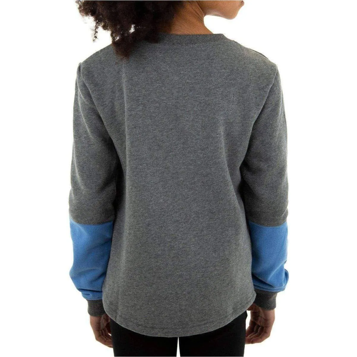 More Mile Junior Fleece Sweatshirt - Grey