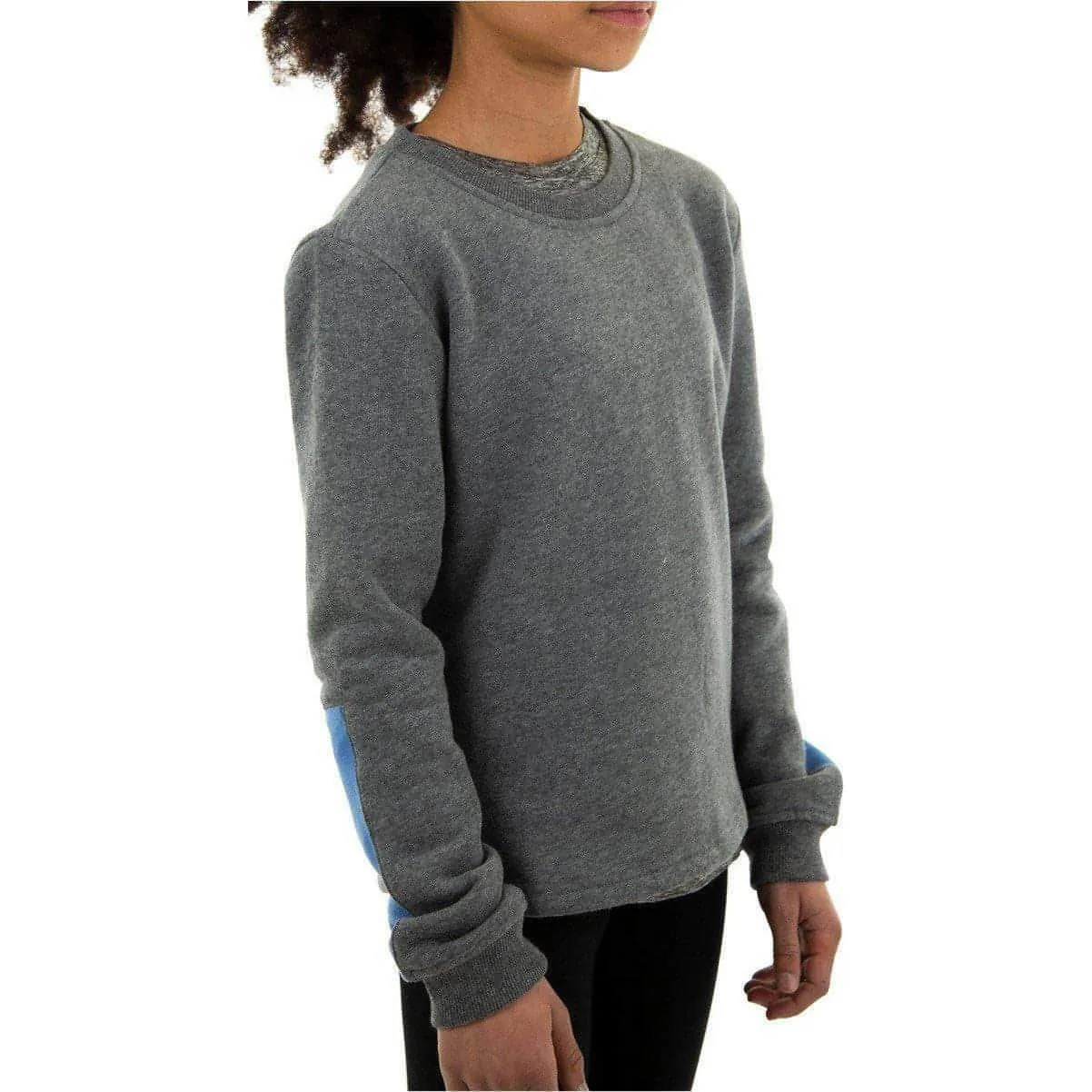 More Mile Junior Fleece Sweatshirt - Grey