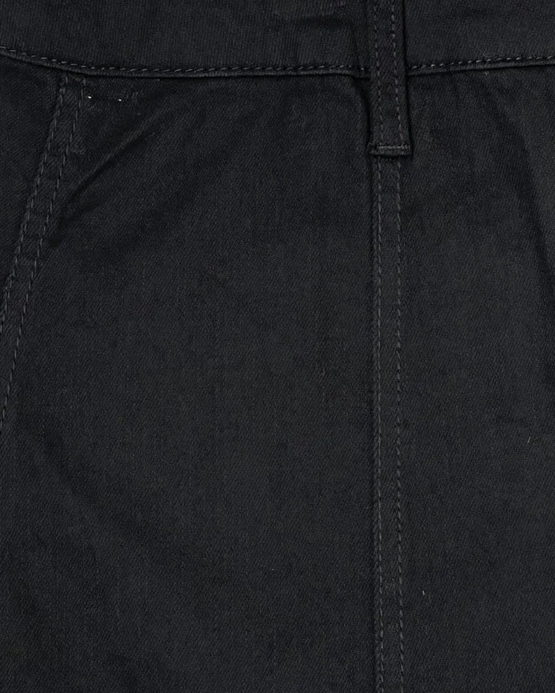 Mossimo Supply co. Black Buttom denim Mini Skirt (W33)