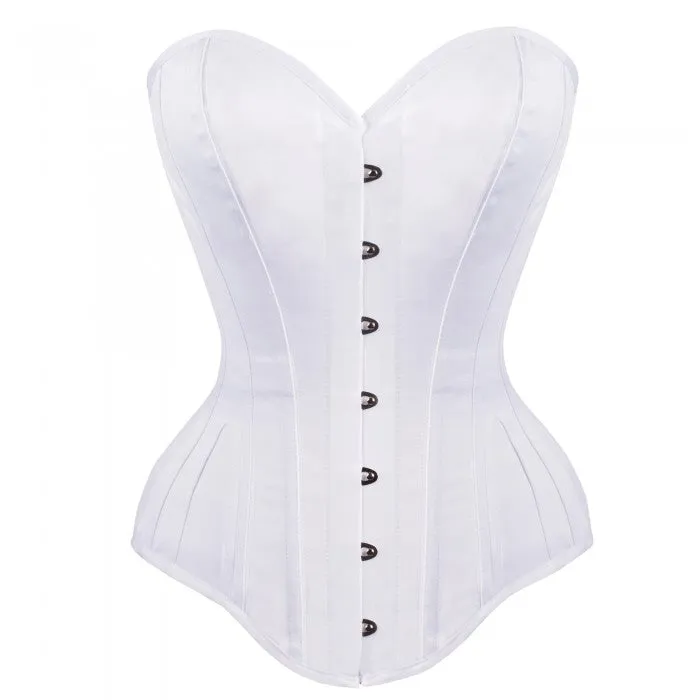 Natalia Steel Boned Waist Taiming Corset With Hip Gores