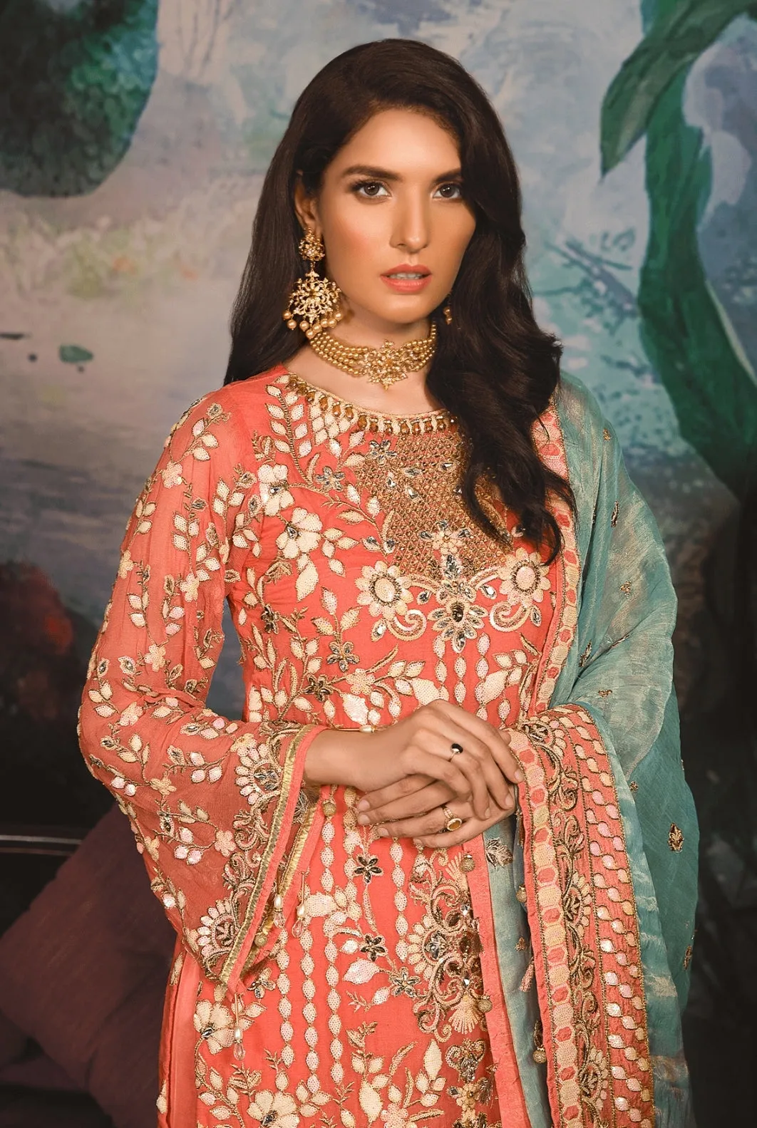 New arrival dress in Pakistani store for ladies # P2681