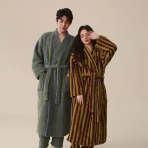 New Winter Thick Coral Fleece Nightgown