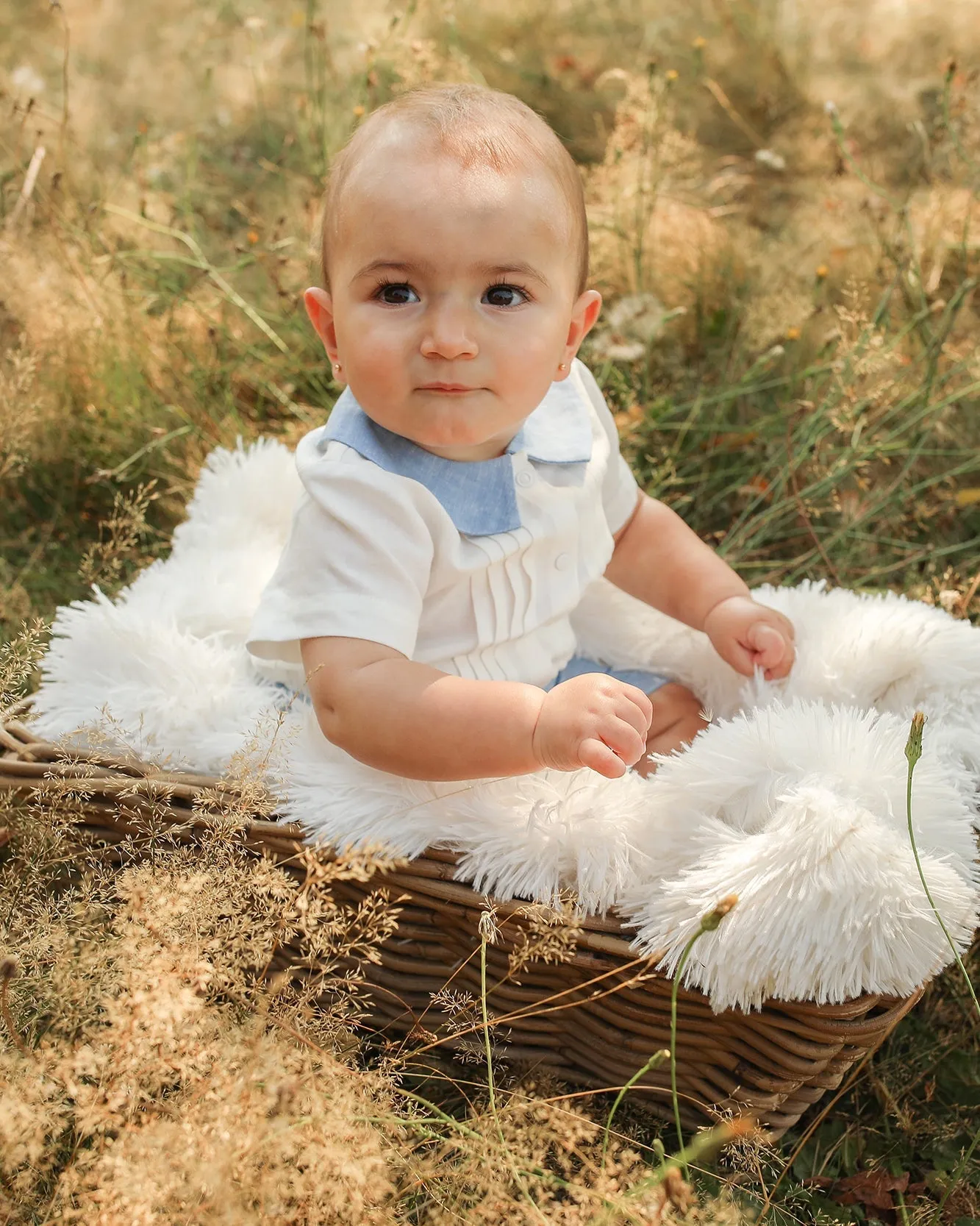 Newborn Linen Set (Pack of 2, Bodysuit & Blanket)