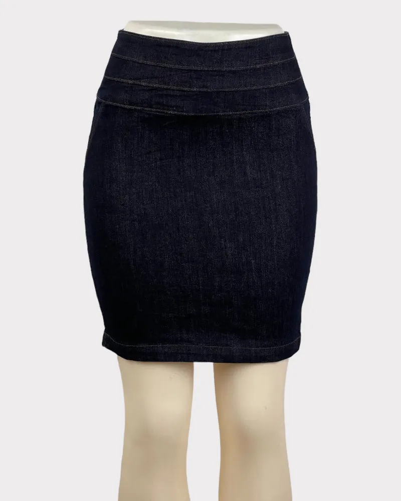 Nissi Jeans Denim Mini Skirt (W25-26)