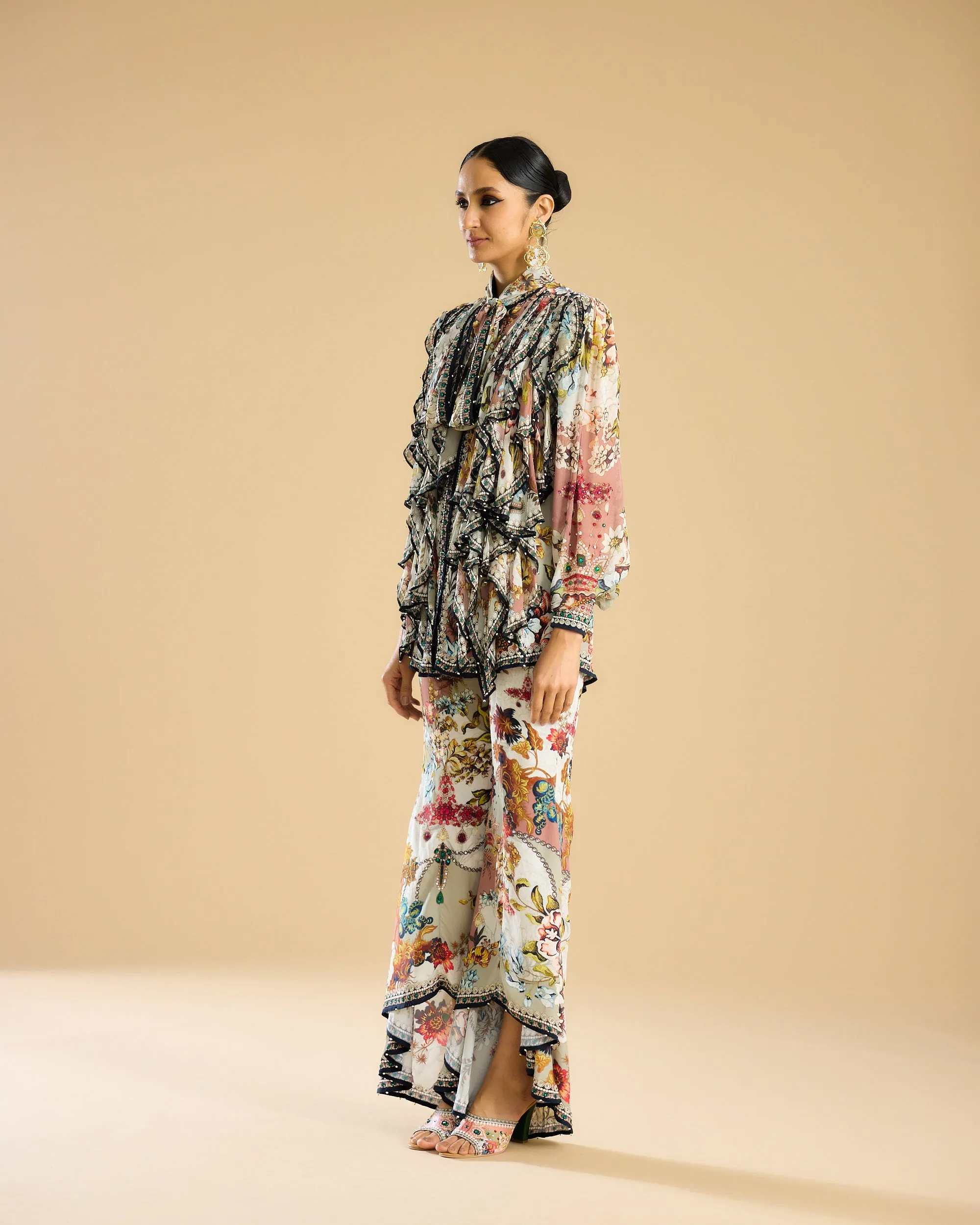 Nizam : Franchesca - Ivory/Peach