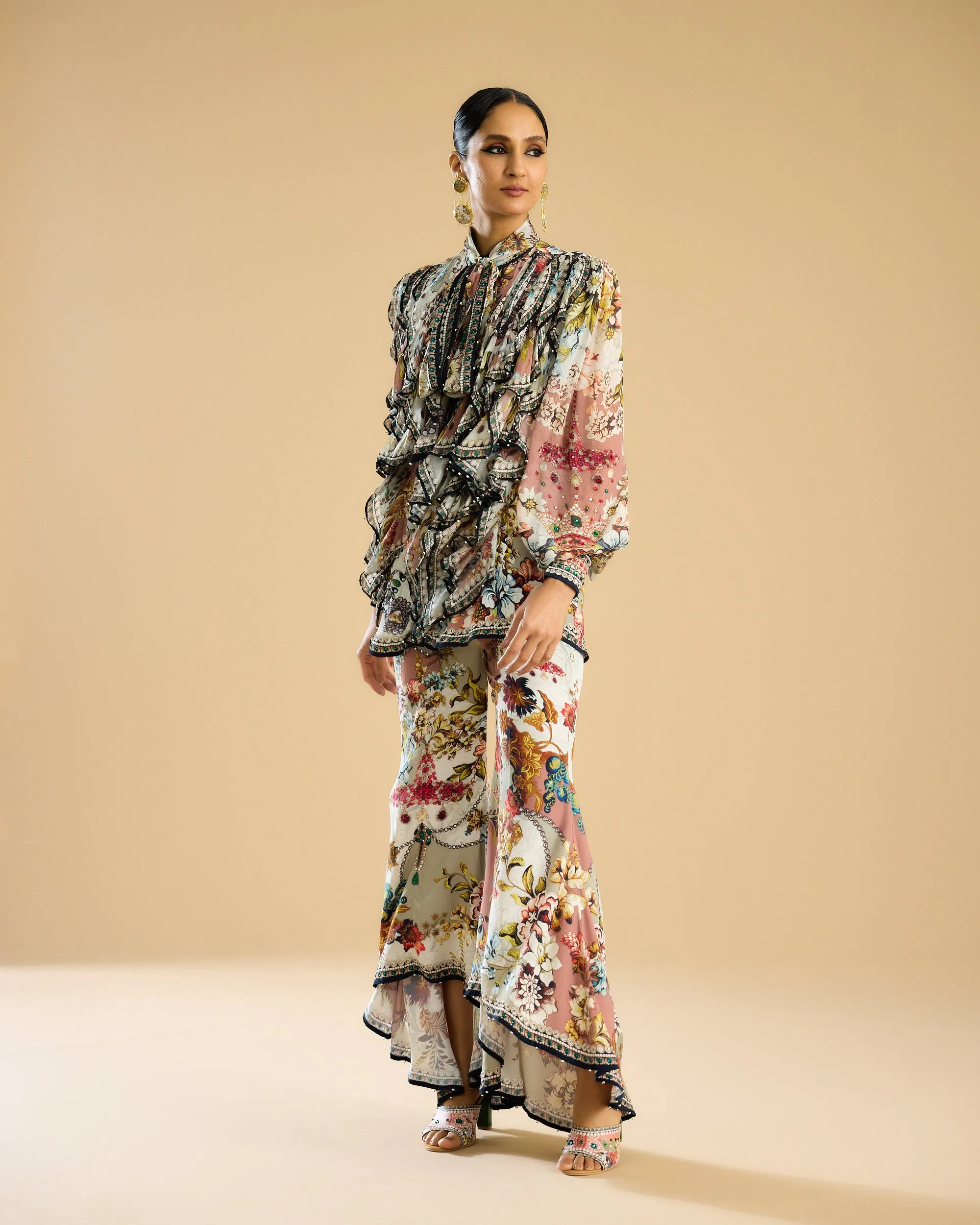 Nizam : Franchesca - Ivory/Peach