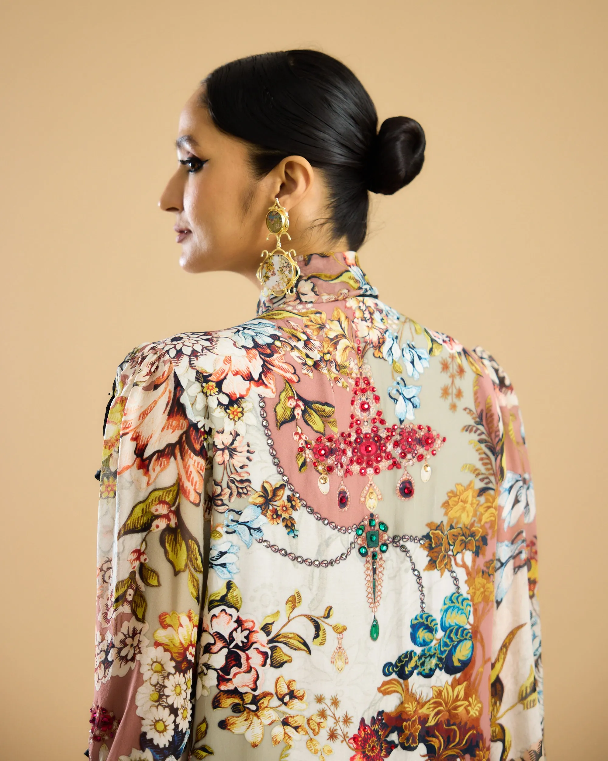 Nizam : Franchesca - Ivory/Peach