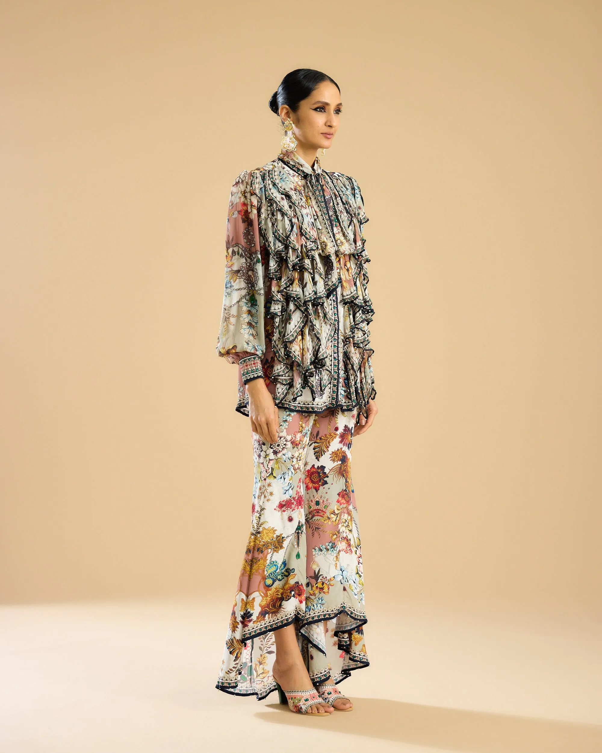 Nizam : Franchesca - Ivory/Peach
