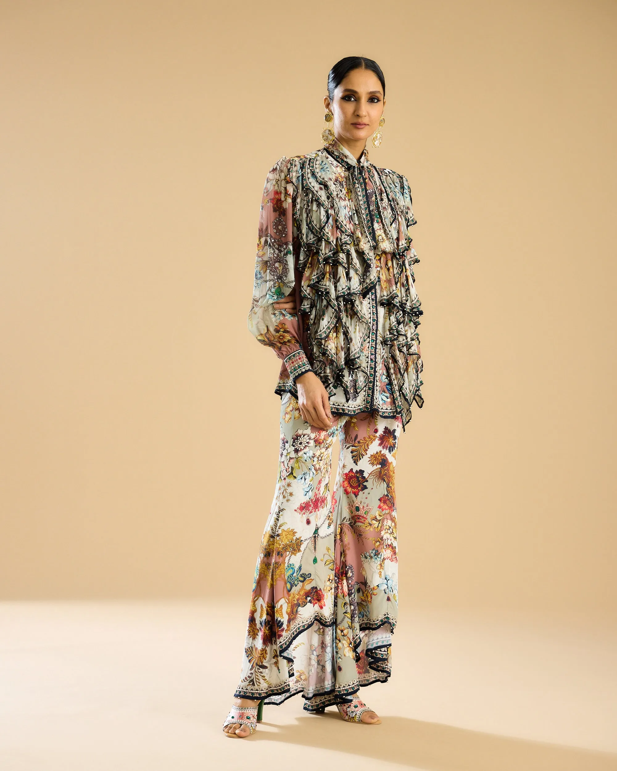 Nizam : Franchesca - Ivory/Peach