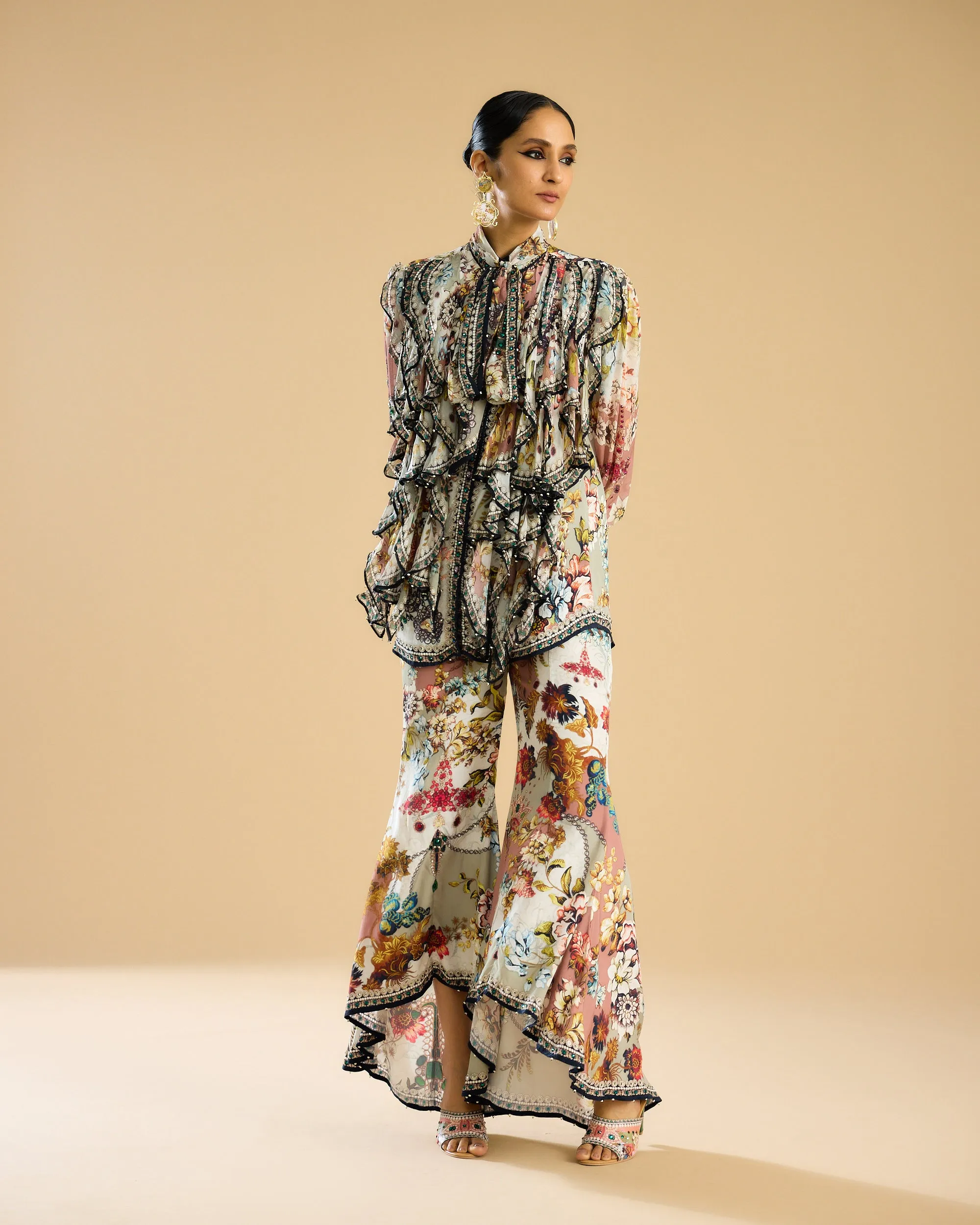 Nizam : Franchesca - Ivory/Peach