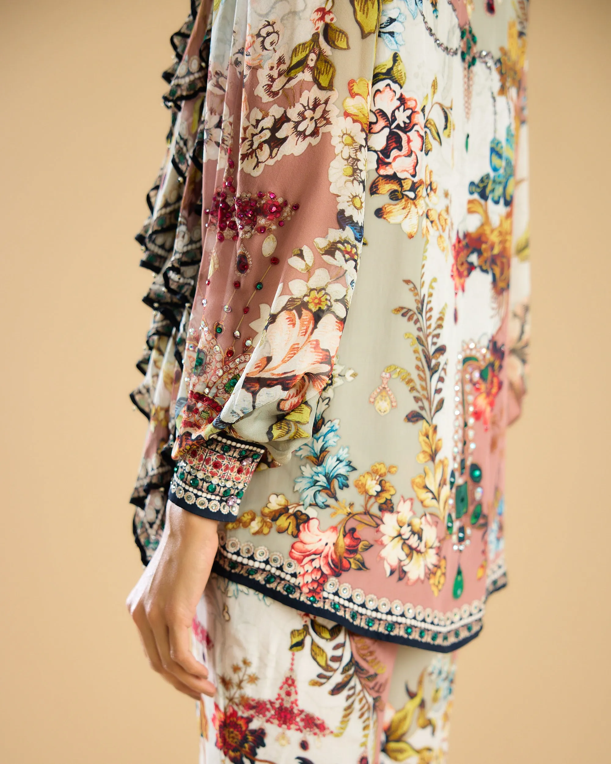 Nizam : Franchesca - Ivory/Peach