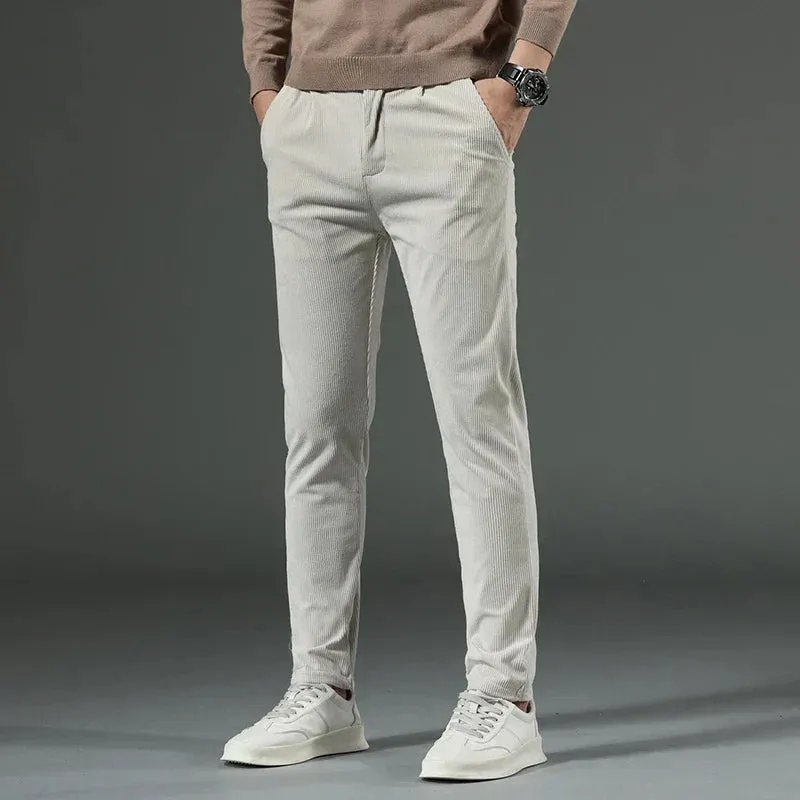 Nobel & Main | Elegant corduroy trousers