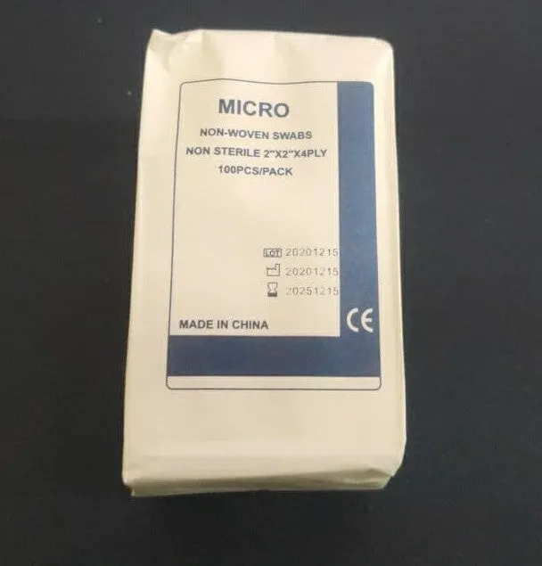 Non-woven Gauze (Non Sterile) 100 pcs