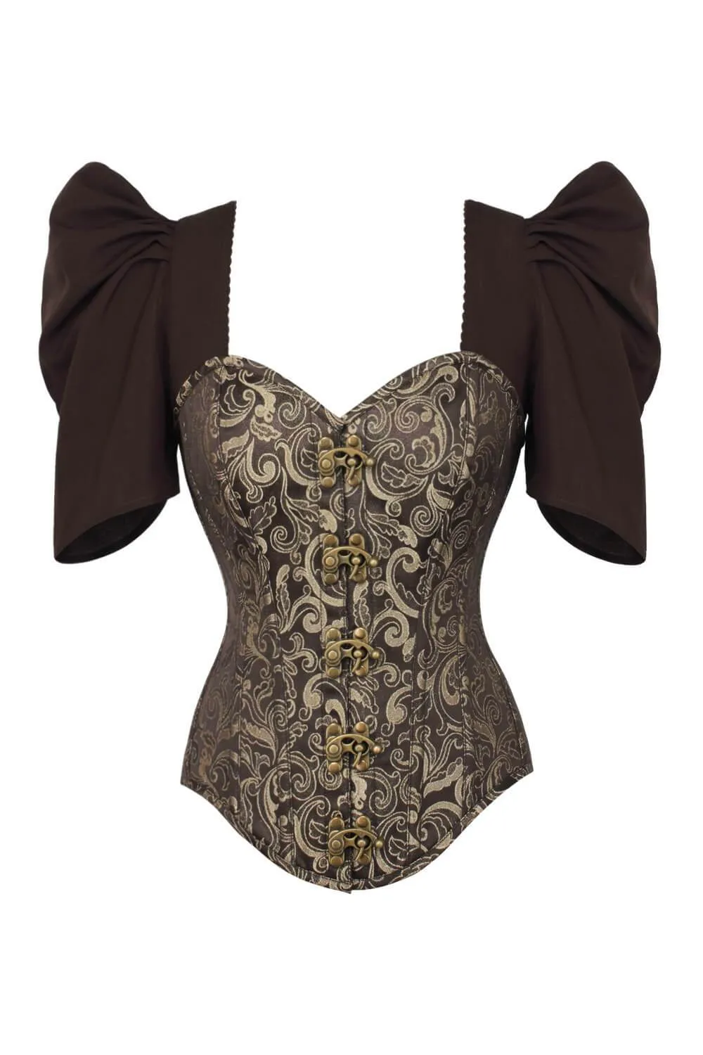 Novalee Bespoke Overbust Brocade Corset