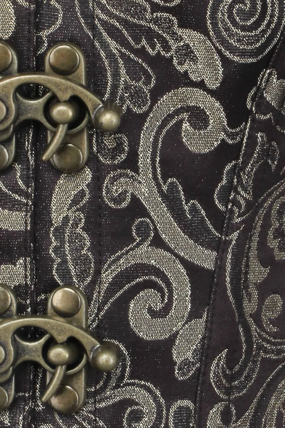 Novalee Bespoke Overbust Brocade Corset