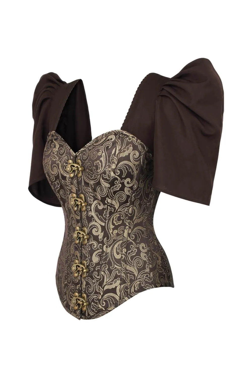 Novalee Bespoke Overbust Brocade Corset