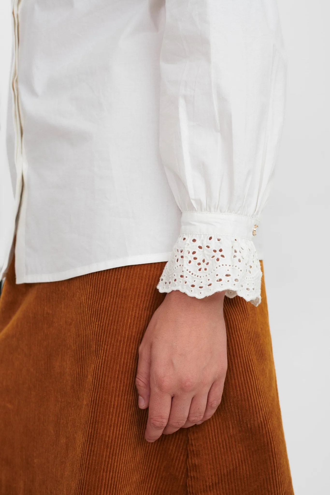 NUBARBARA SHIRT - Bright White