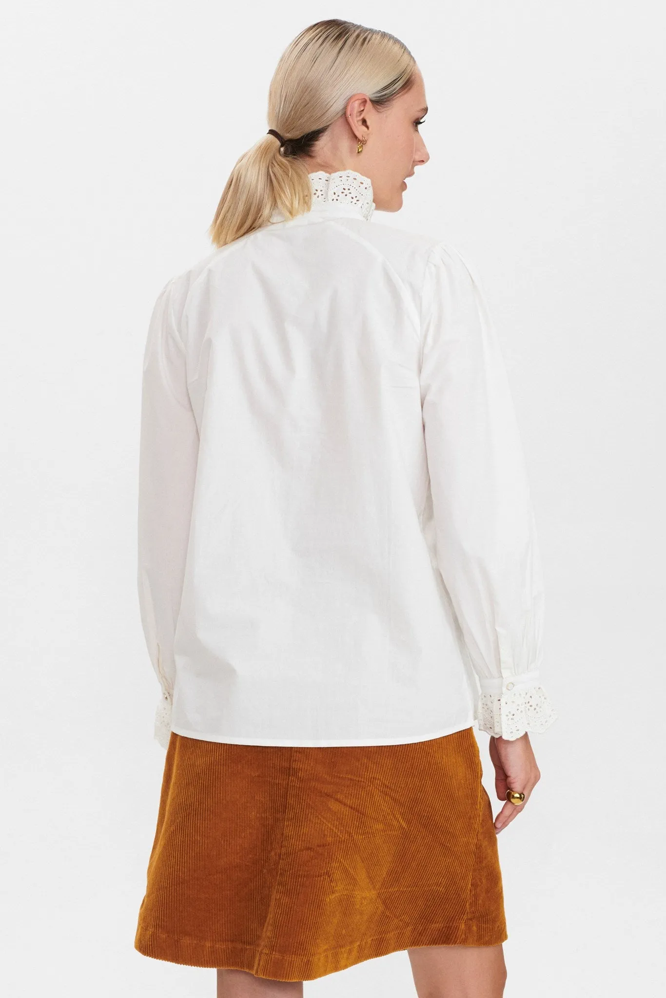 NUBARBARA SHIRT - Bright White